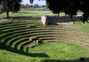 Anfiteatro romano Paestum